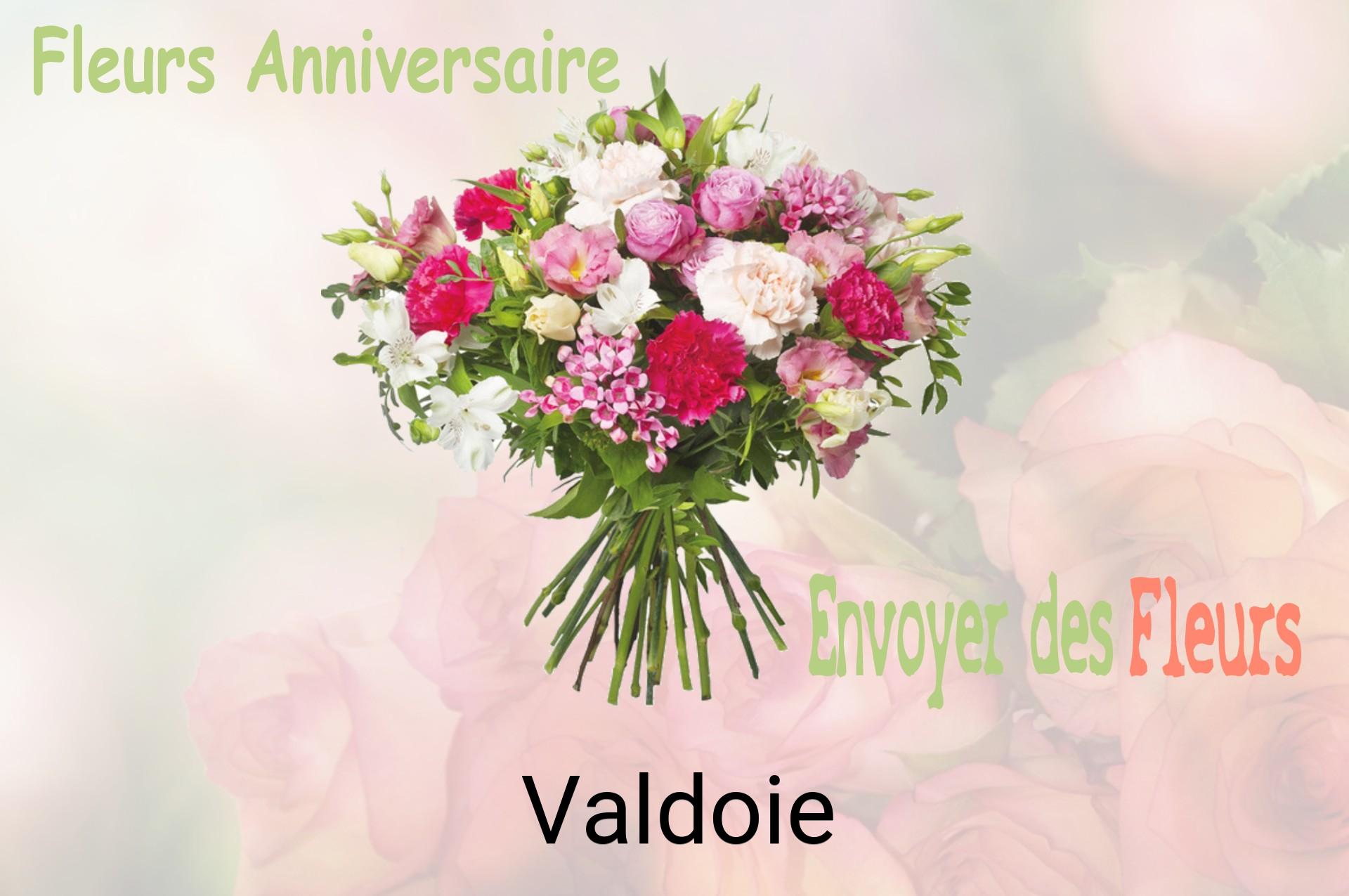 Bouquet de fleurs d’anniversaire livré à Valdoie